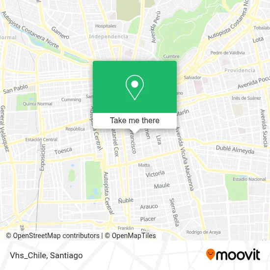 Vhs_Chile map