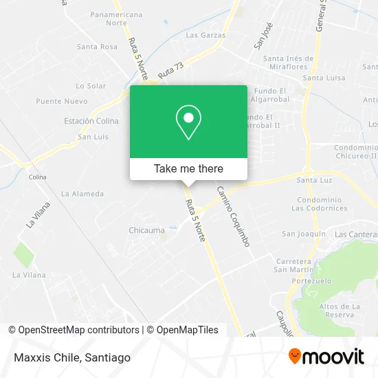 Maxxis Chile map