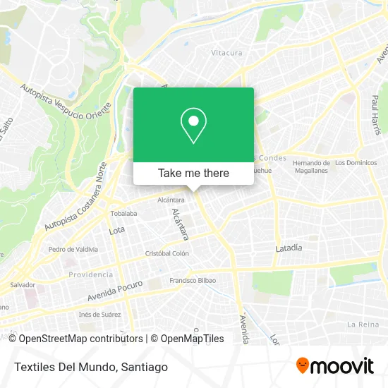 Textiles Del Mundo map