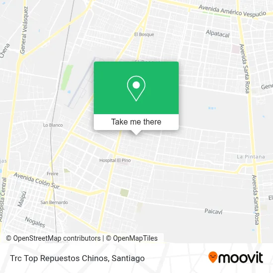 Trc Top Repuestos Chinos map