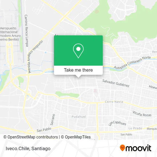 Iveco.Chile map