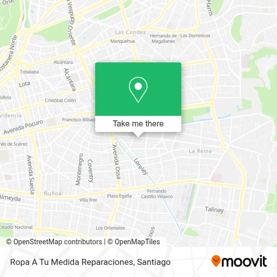 Ropa A Tu Medida Reparaciones map