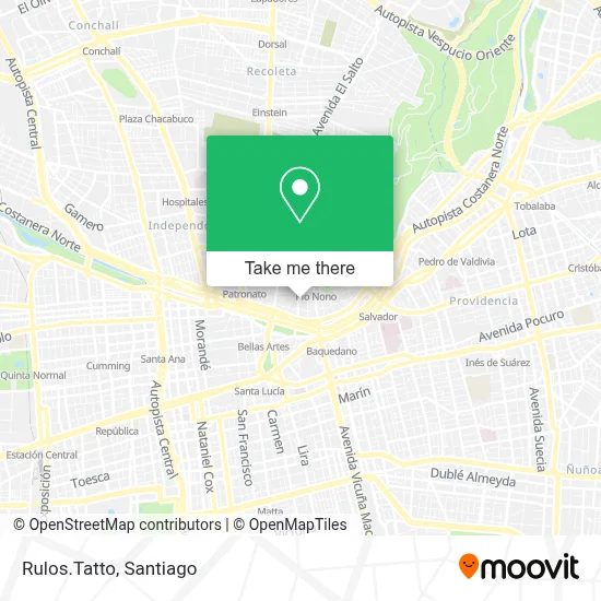 Rulos.Tatto map