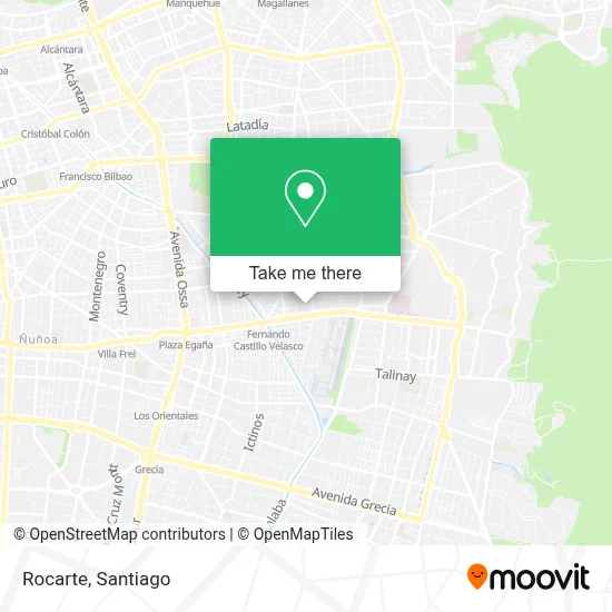 Rocarte map