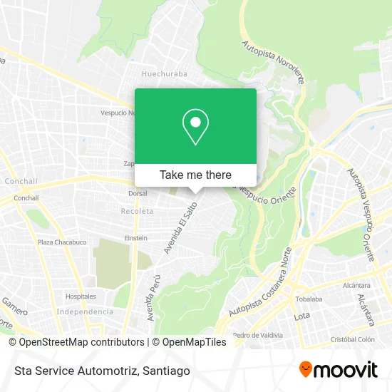 Sta Service Automotriz map
