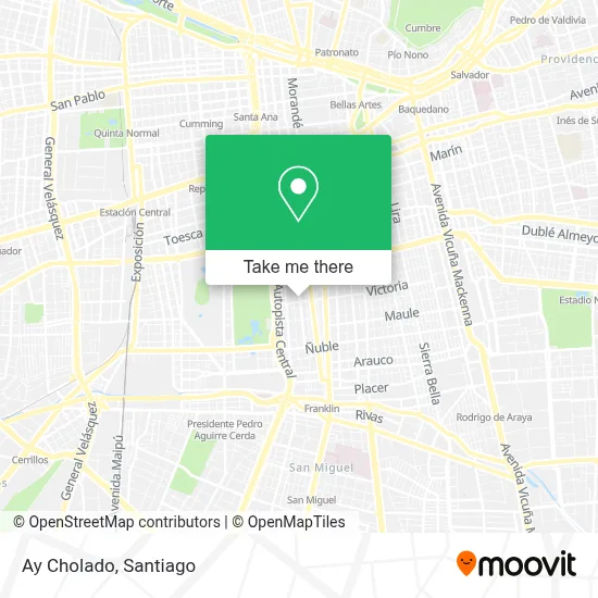Ay Cholado map