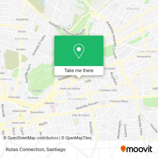 Rutas Connection map