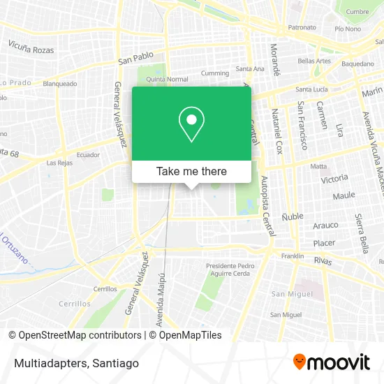 Multiadapters map