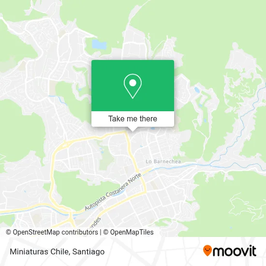 Miniaturas Chile map