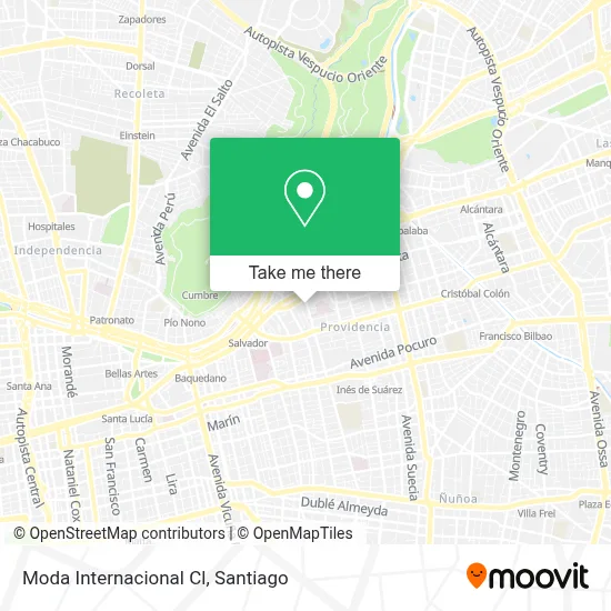 Moda Internacional Cl map