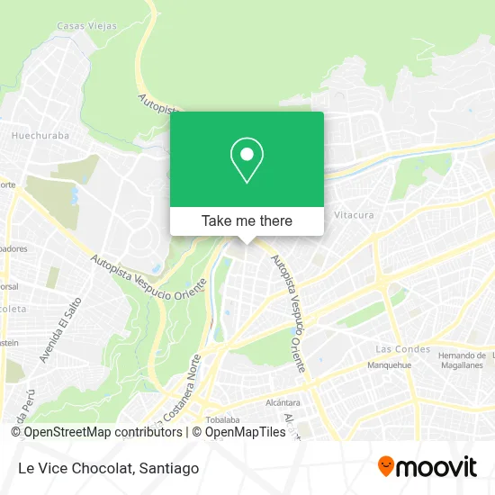 Le Vice Chocolat map