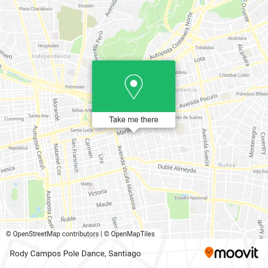 Rody Campos Pole Dance map