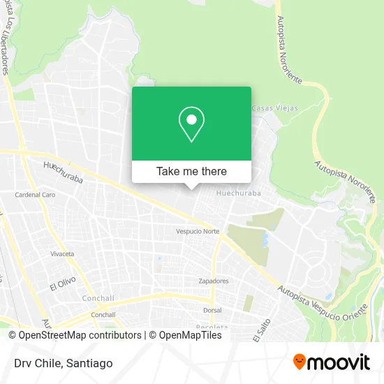 Drv Chile map