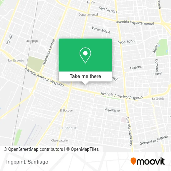 Ingepint map