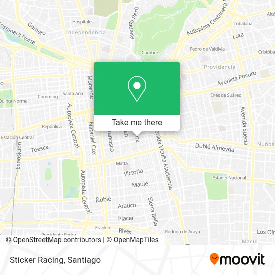 Sticker Racing map