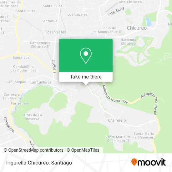 Figurella Chicureo map