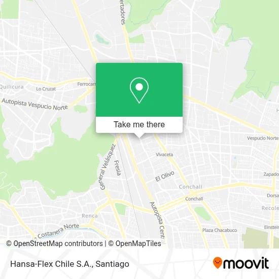 Hansa-Flex Chile S.A. map