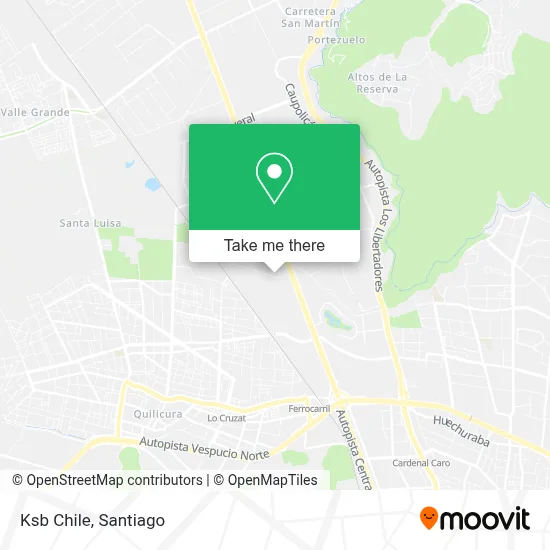 Ksb Chile map