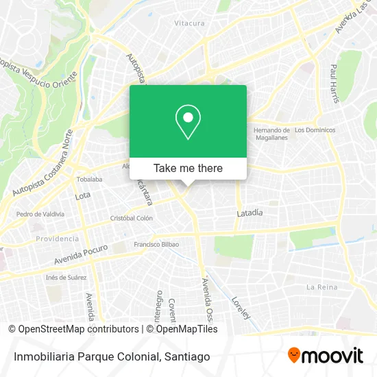 Inmobiliaria Parque Colonial map