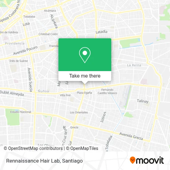 Rennaissance Hair Lab map