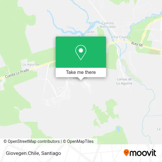 Giovegen.Chile map