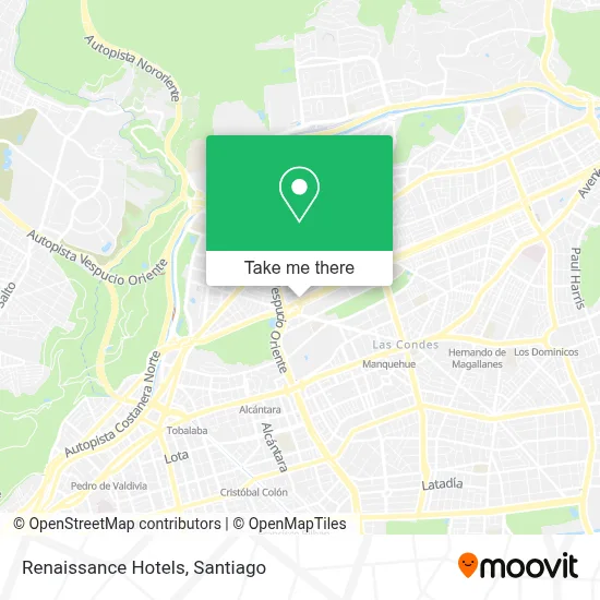 Renaissance Hotels map