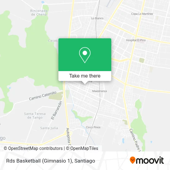 Rds Basketball (Gimnasio 1) map
