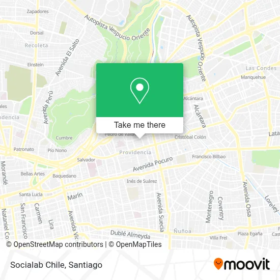 Socialab Chile map