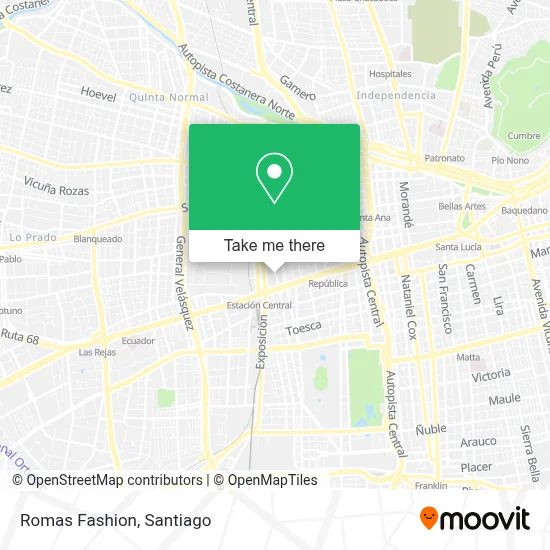 Romas Fashion map