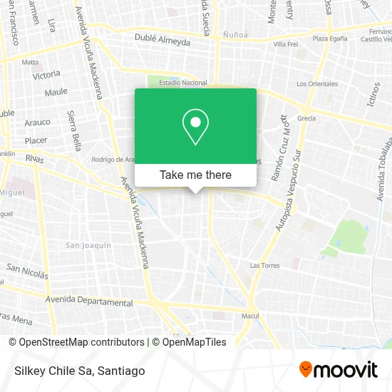 Silkey Chile Sa map