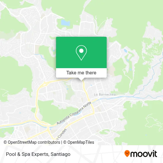 Pool & Spa Experts map