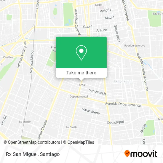 Rx San Miguel map