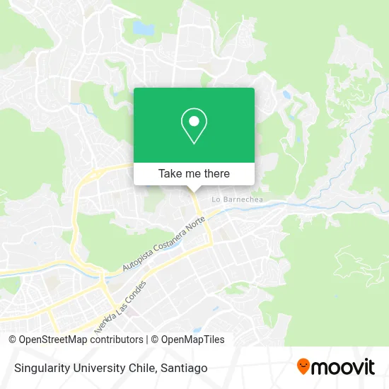 Singularity University Chile map