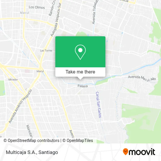 Multicaja S.A. map