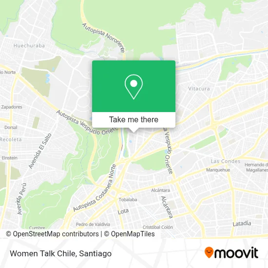Women Talk Chile map