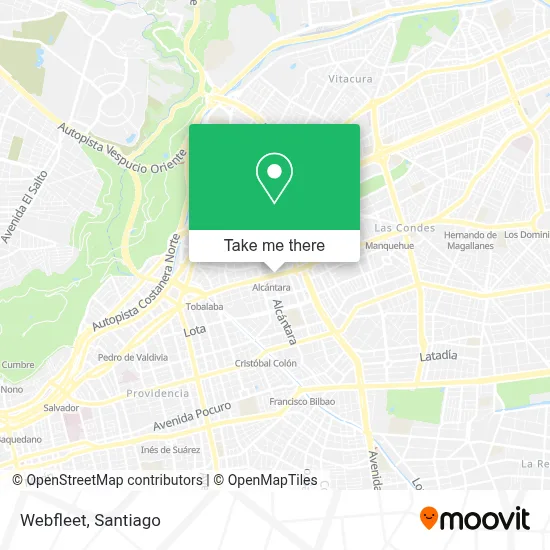Webfleet map