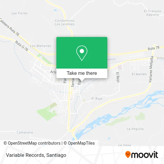 Variable Records map