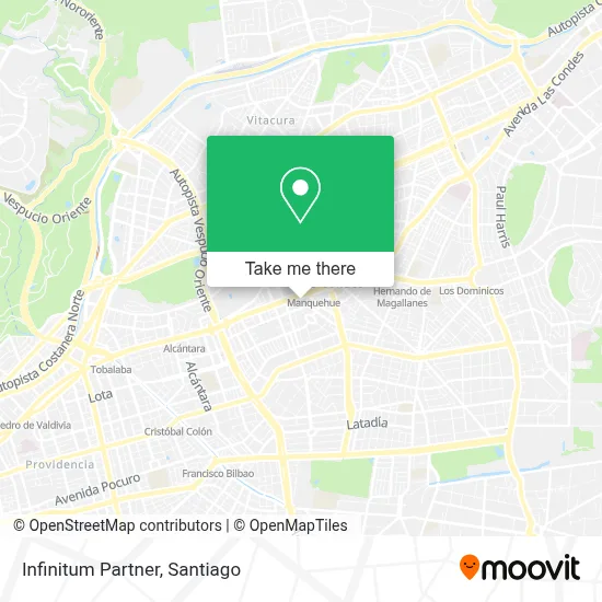 Infinitum Partner map