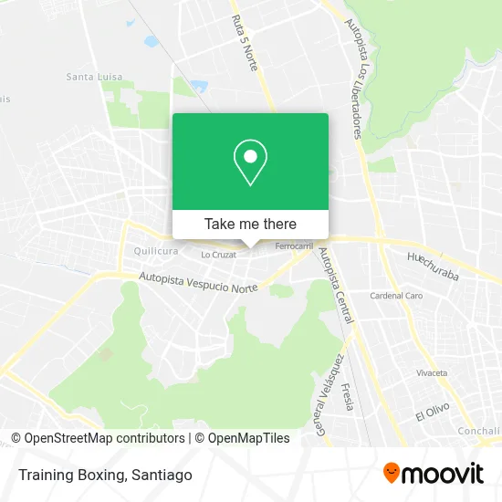 Training Boxing map