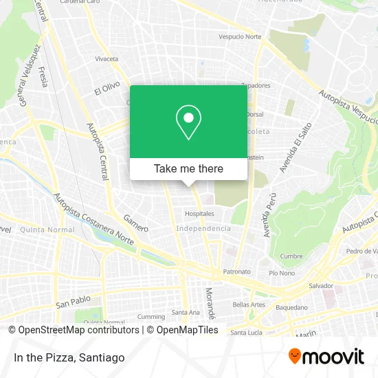 In the Pizza map