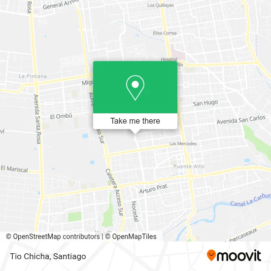 Tio Chicha map