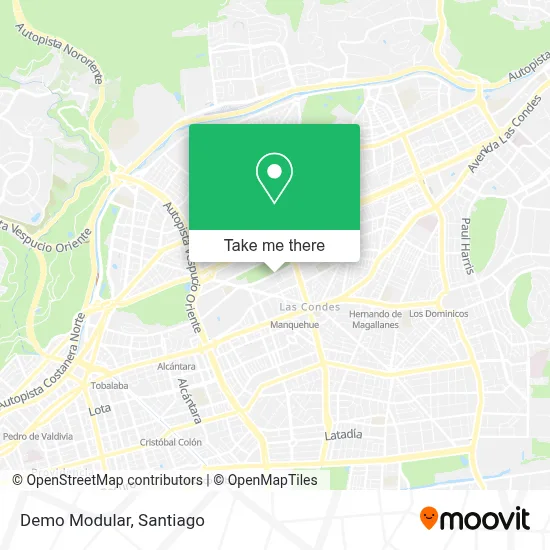 Demo Modular map