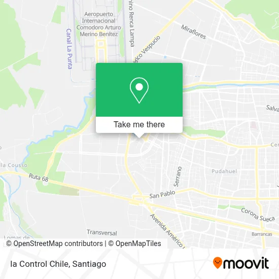 Ia Control Chile map