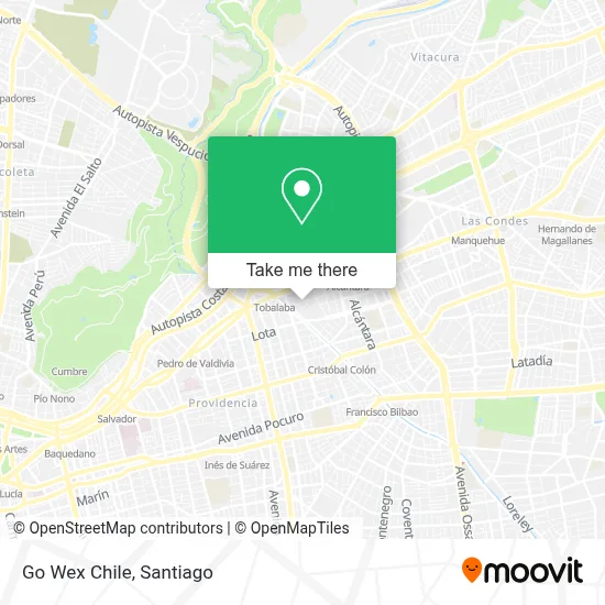 Go Wex Chile map