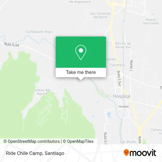 Ride Chile Camp map