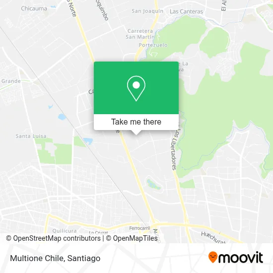 Multione Chile map
