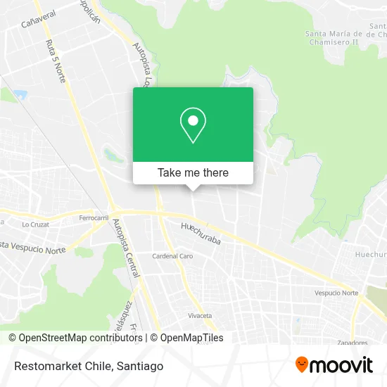 Restomarket Chile map