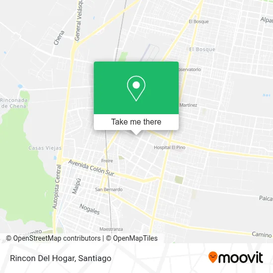 Rincon Del Hogar map