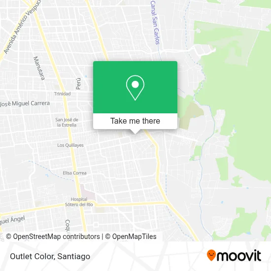 Outlet Color map
