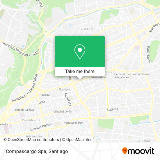 Compascargo Spa map